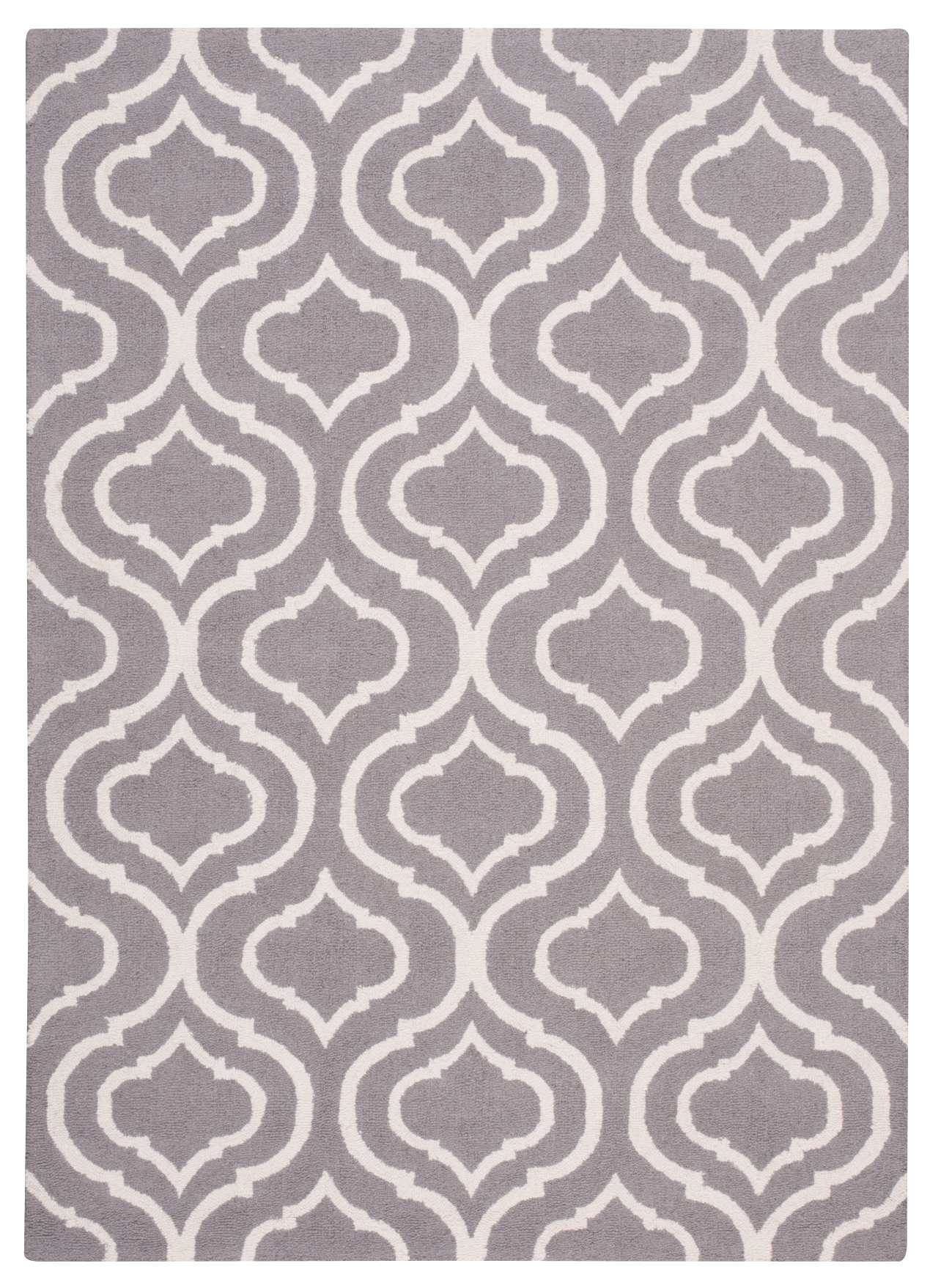 Nourison Home Linear LIN15 Silver  Transitional Tufted Rug