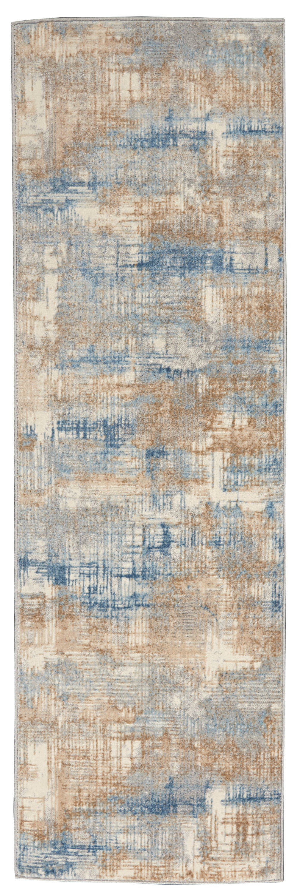 Calvin Klein Ck950 Rush CK951 Blue Beige  Contemporary Machinemade Rug