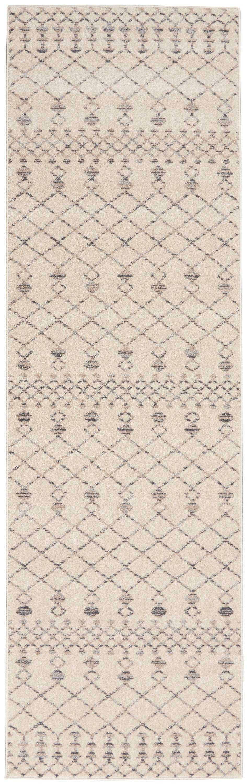 Nourison Home Palermo PMR03 Beige Grey  Contemporary Machinemade Rug