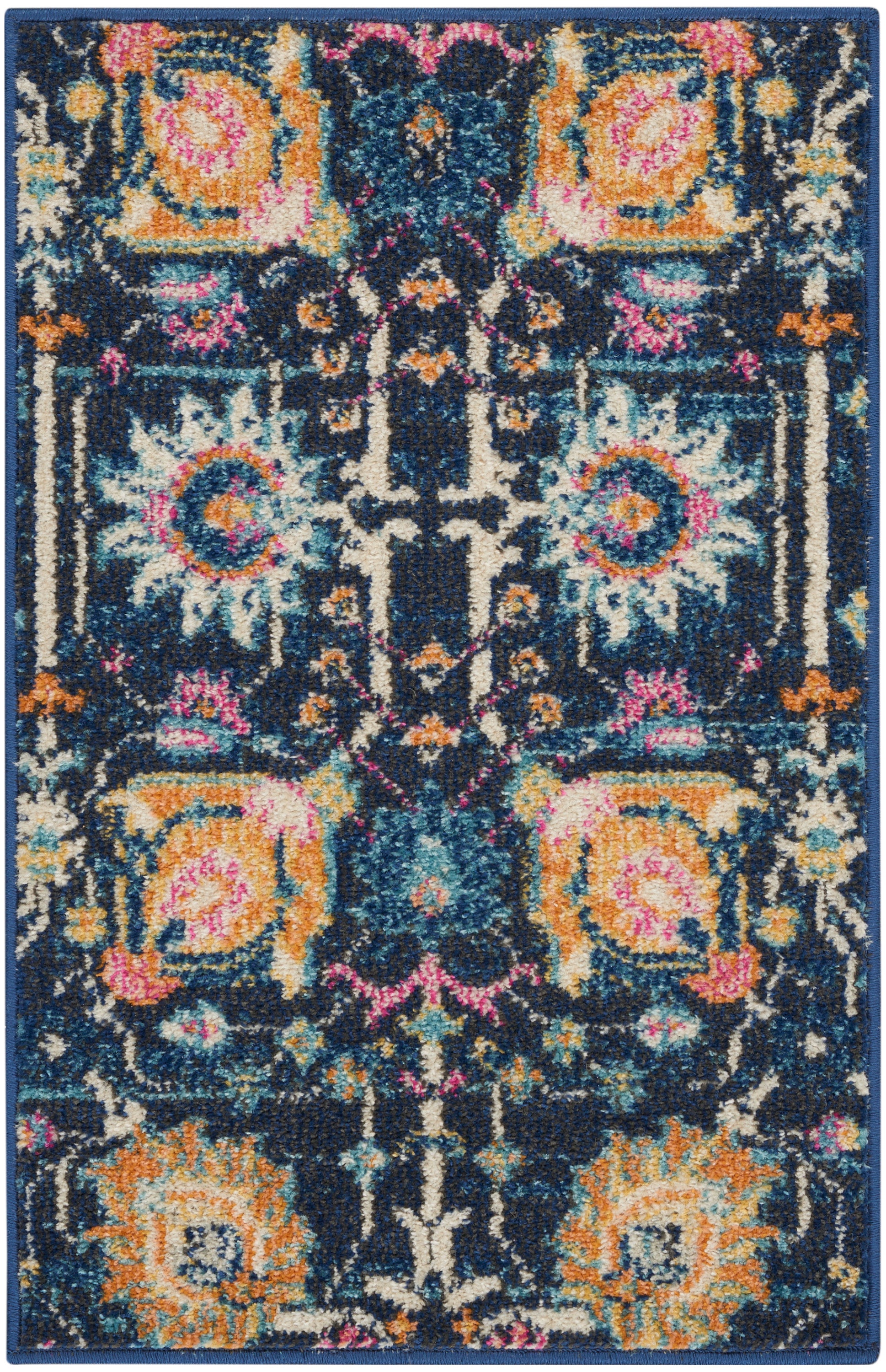 Nourison Home Passion PSN01 Navy Transitional Machinemade Rug