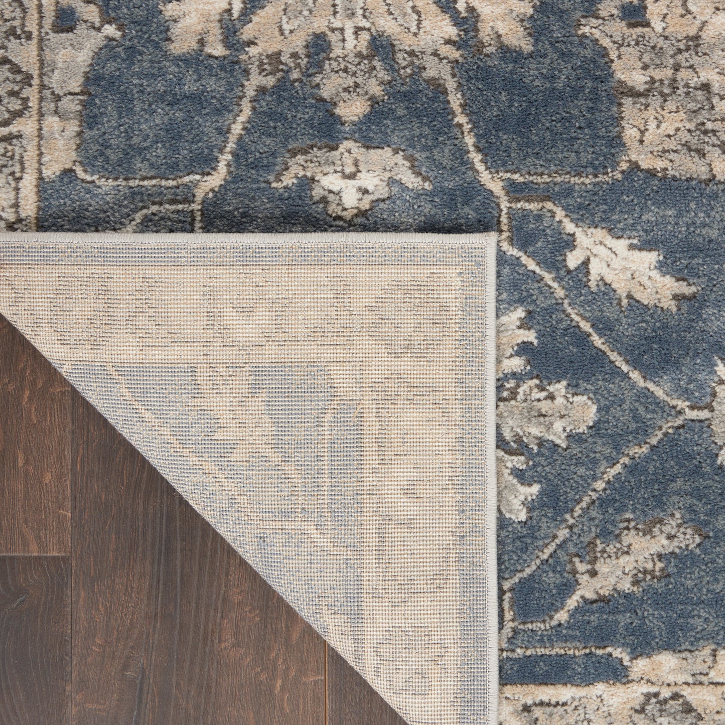 Nourison Home Quarry QUA06 Blue Beige  Traditional Machinemade Rug