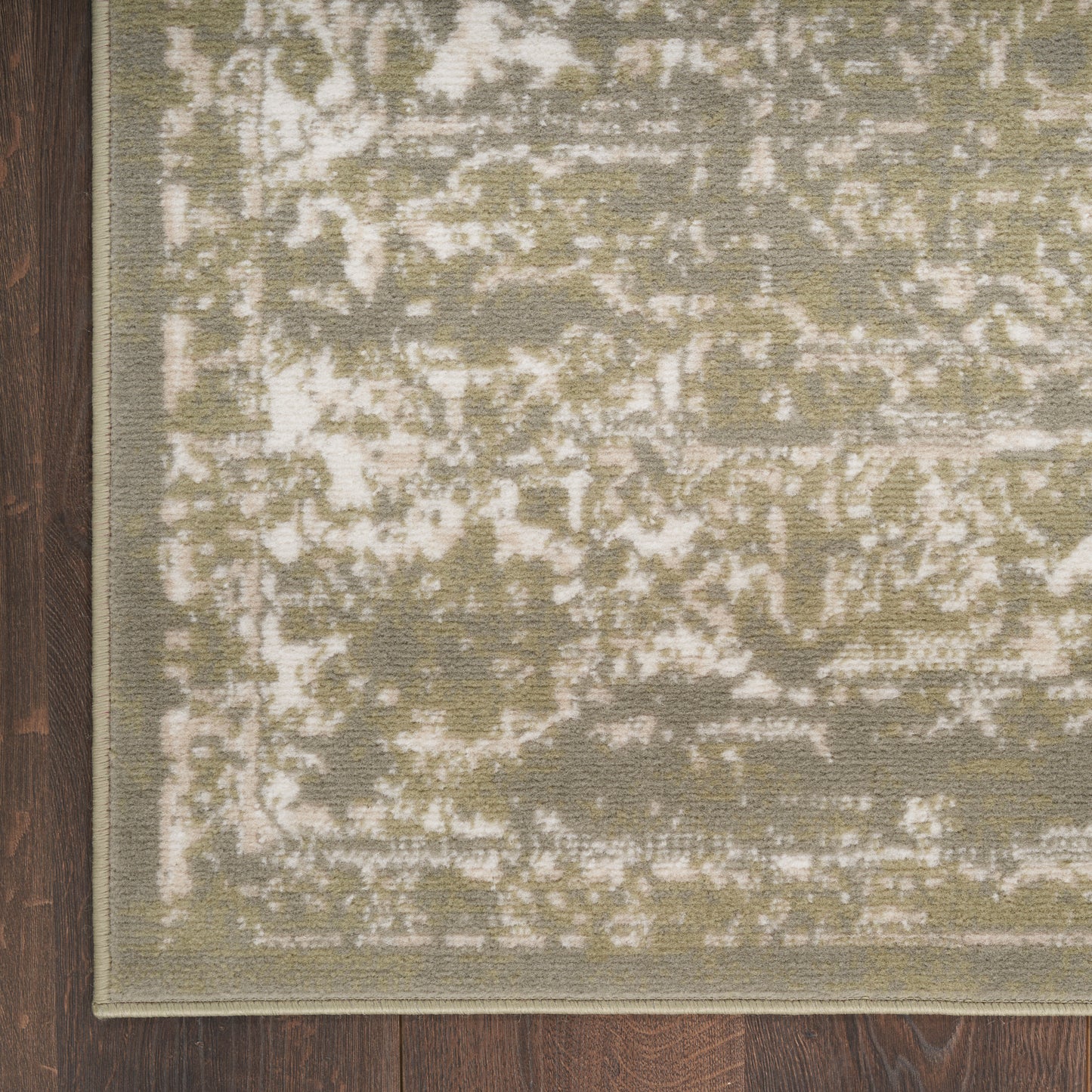 Nourison Home Grafix GRF14 Olive  Transitional Machinemade Rug