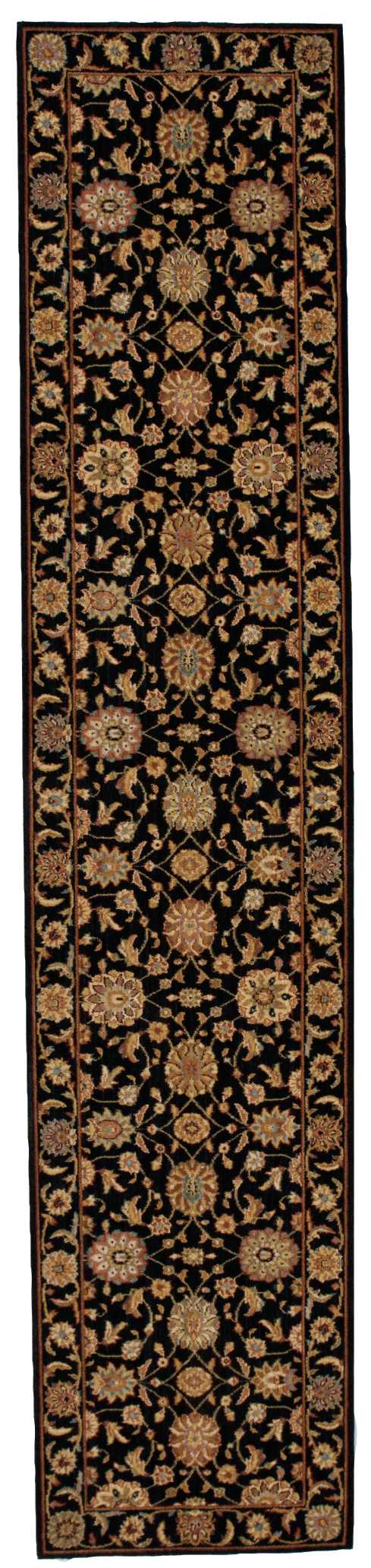 Nourison Home Living Treasures LI05 Black  Traditional Loom Rug