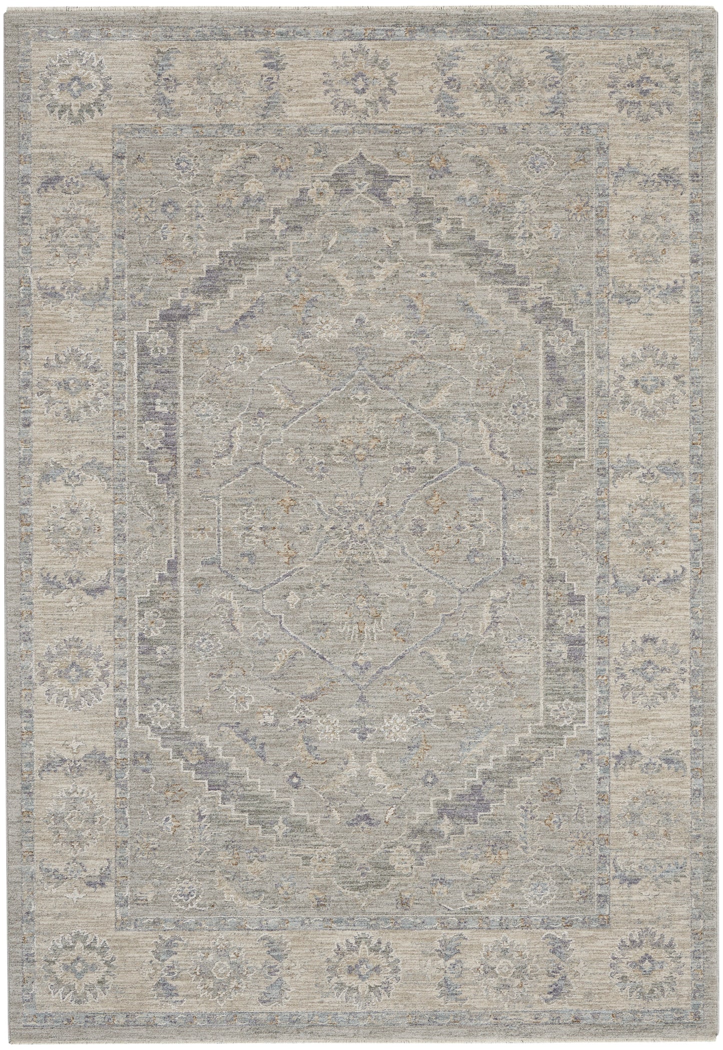 Nourison Home Infinite IFT02 Grey  Traditional Machinemade Rug