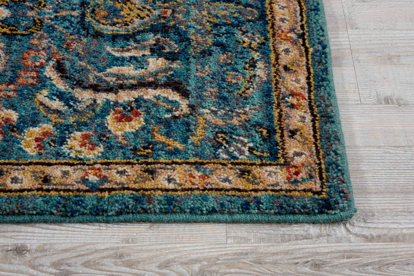 Nourison Home Nourison 2020 NR204 Teal  Traditional Loom Rug