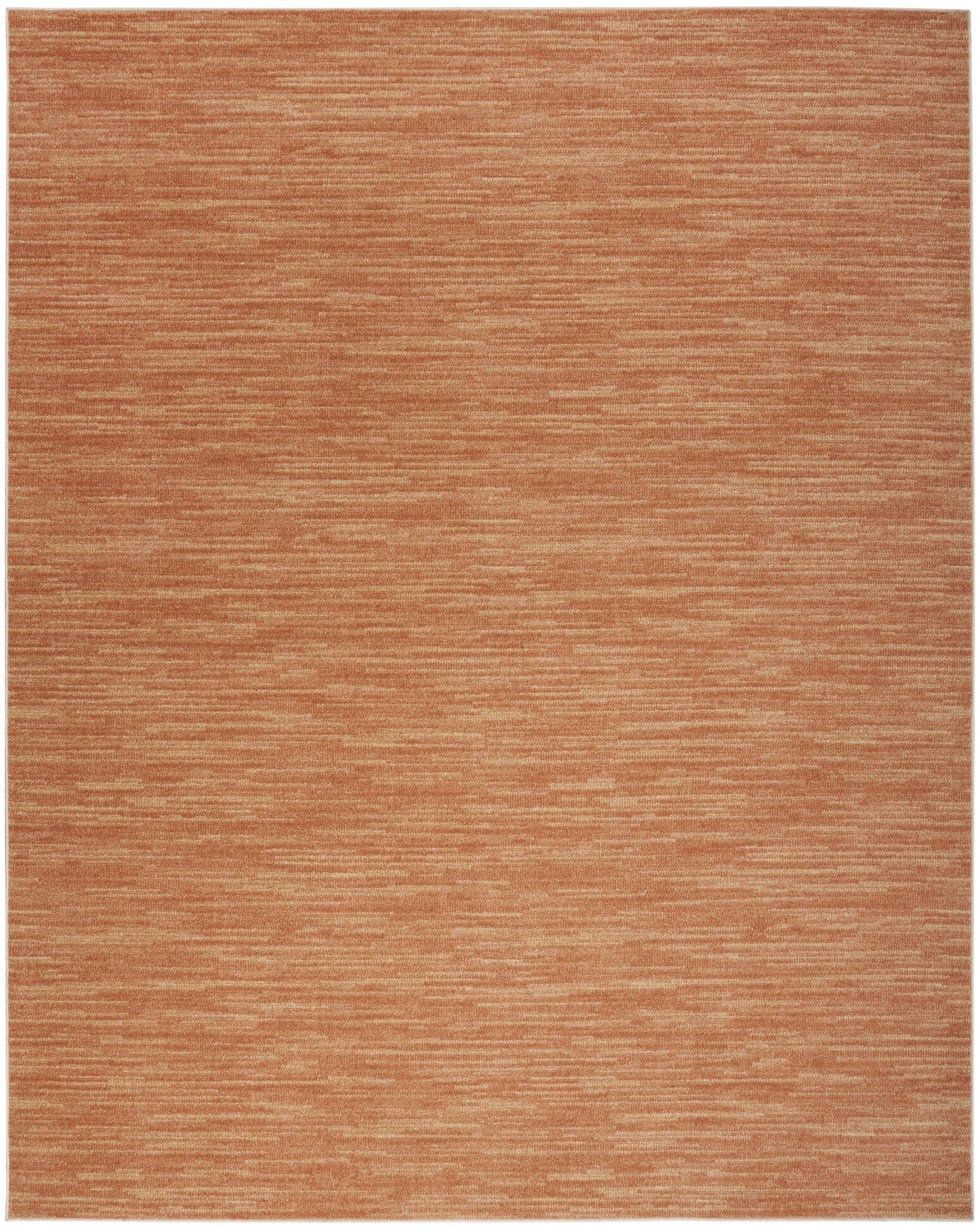 Nourison Home Nourison Essentials NRE01 Rust  Contemporary Machinemade Rug