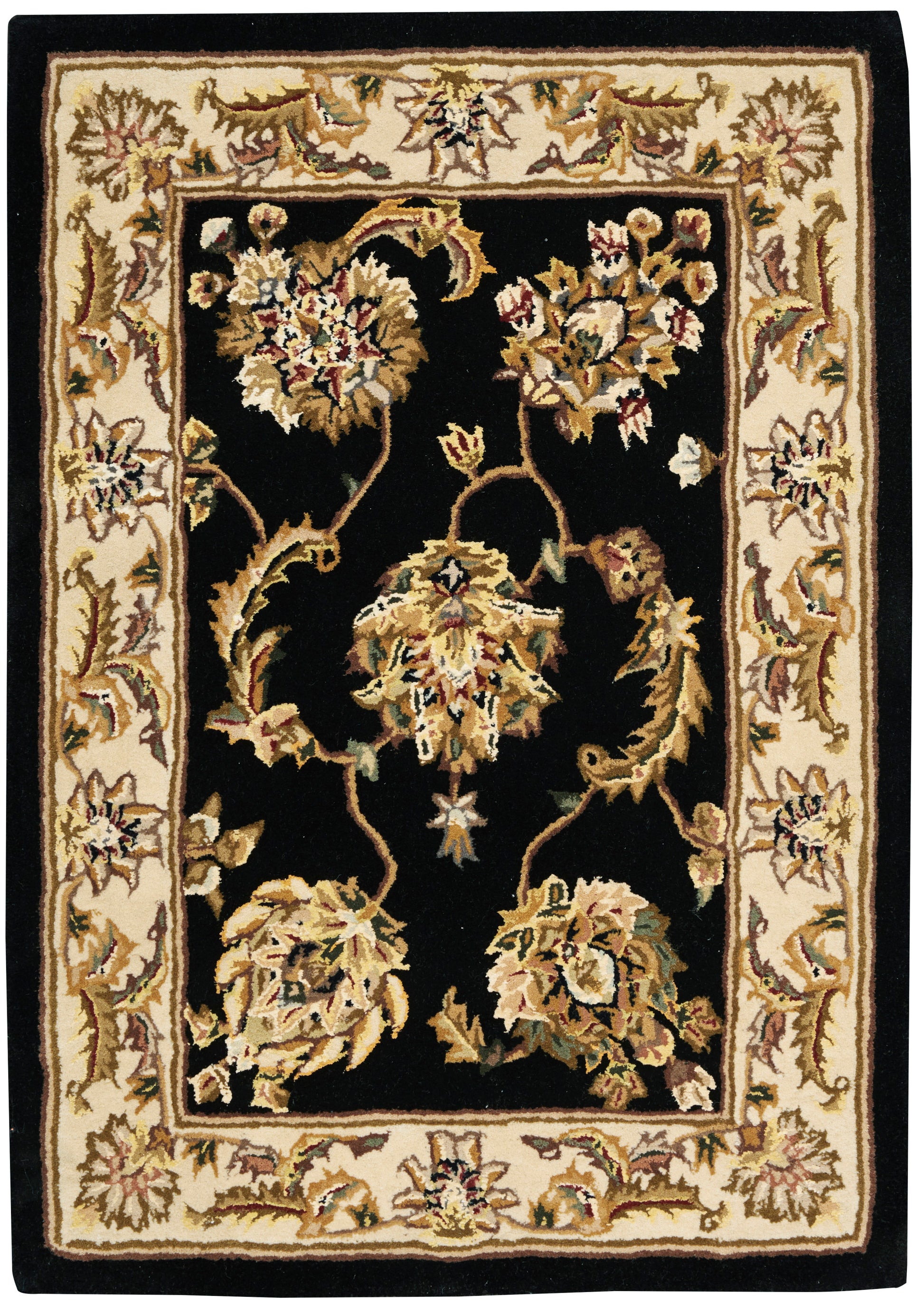 Nourison Home Nourison 2000 2022 Black Traditional Tufted Rug