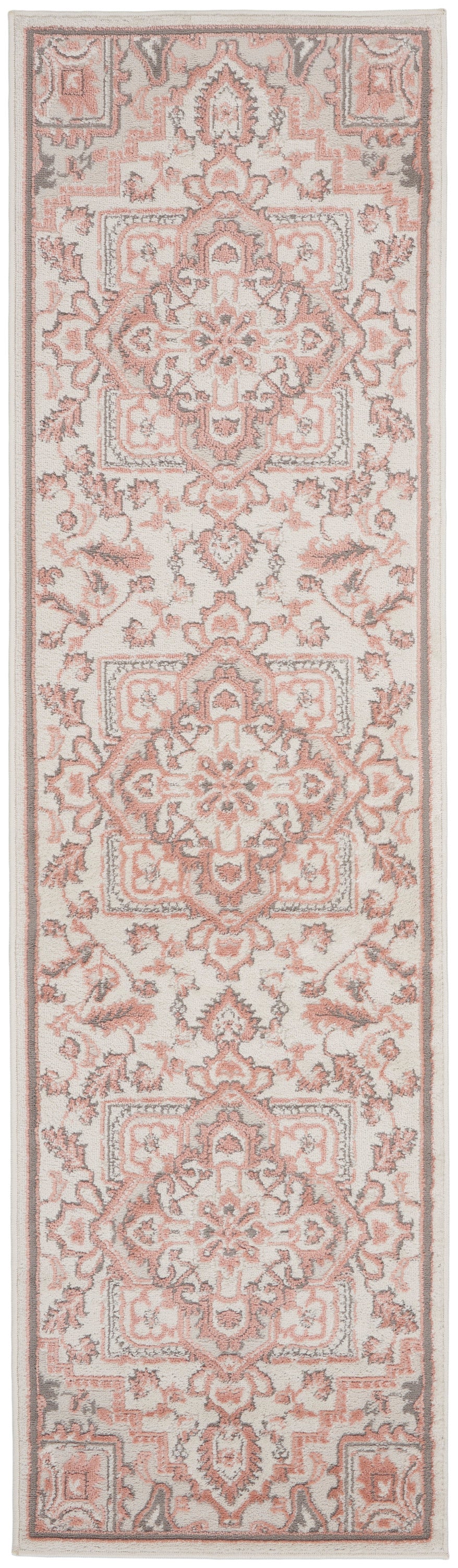 Nourison Home Elation ETN10 Ivory Brick  Traditional Machinemade Rug