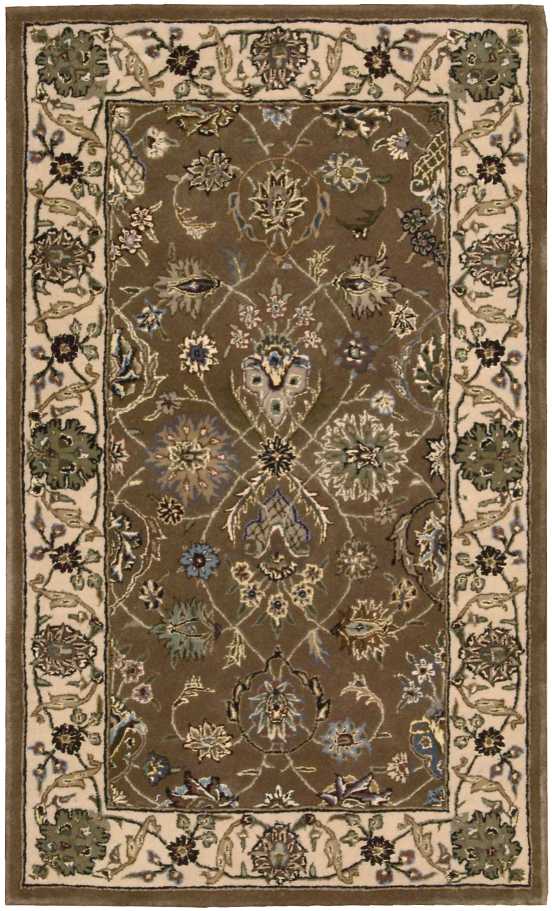 Nourison Home Nourison 2000 2091 Mushroom  Traditional Tufted Rug