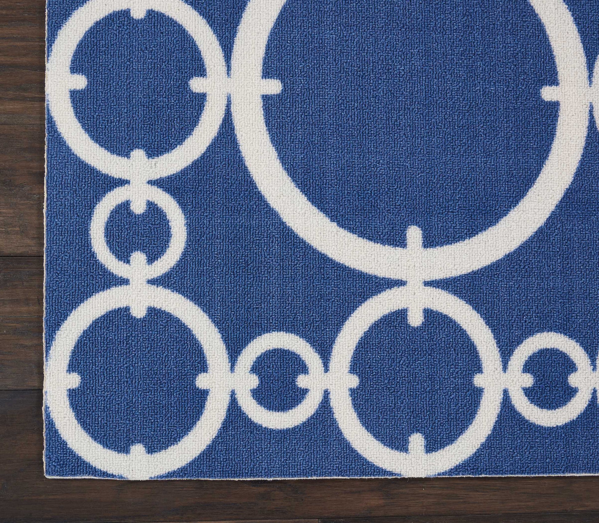 Waverly Sun N Shade SND02 Navy Transitional Machinemade Rug - Rugs - Waverly - Atlanta Designer Rugs