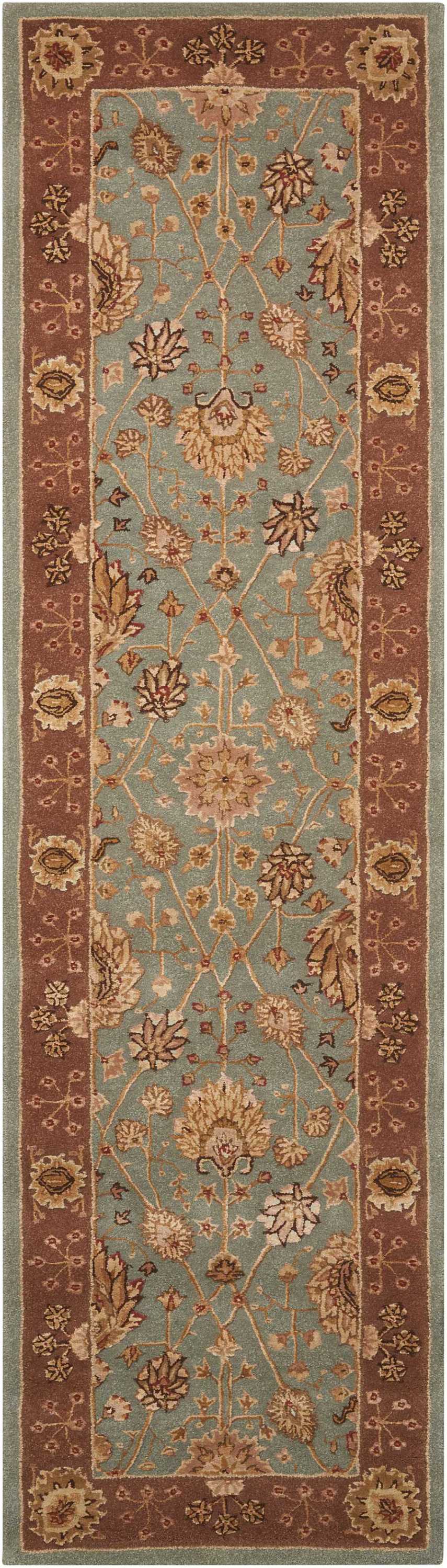 Nourison Home Nourison 3000 3102 Light Blue Traditional Tufted Rug