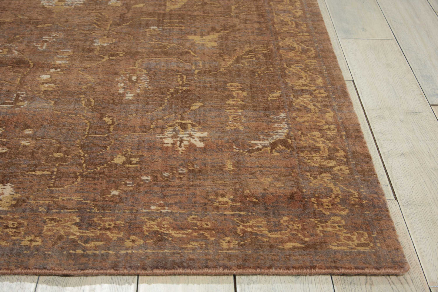 Nourison Home Silk Elements SKE02 Cocoa  Traditional Loom Rug