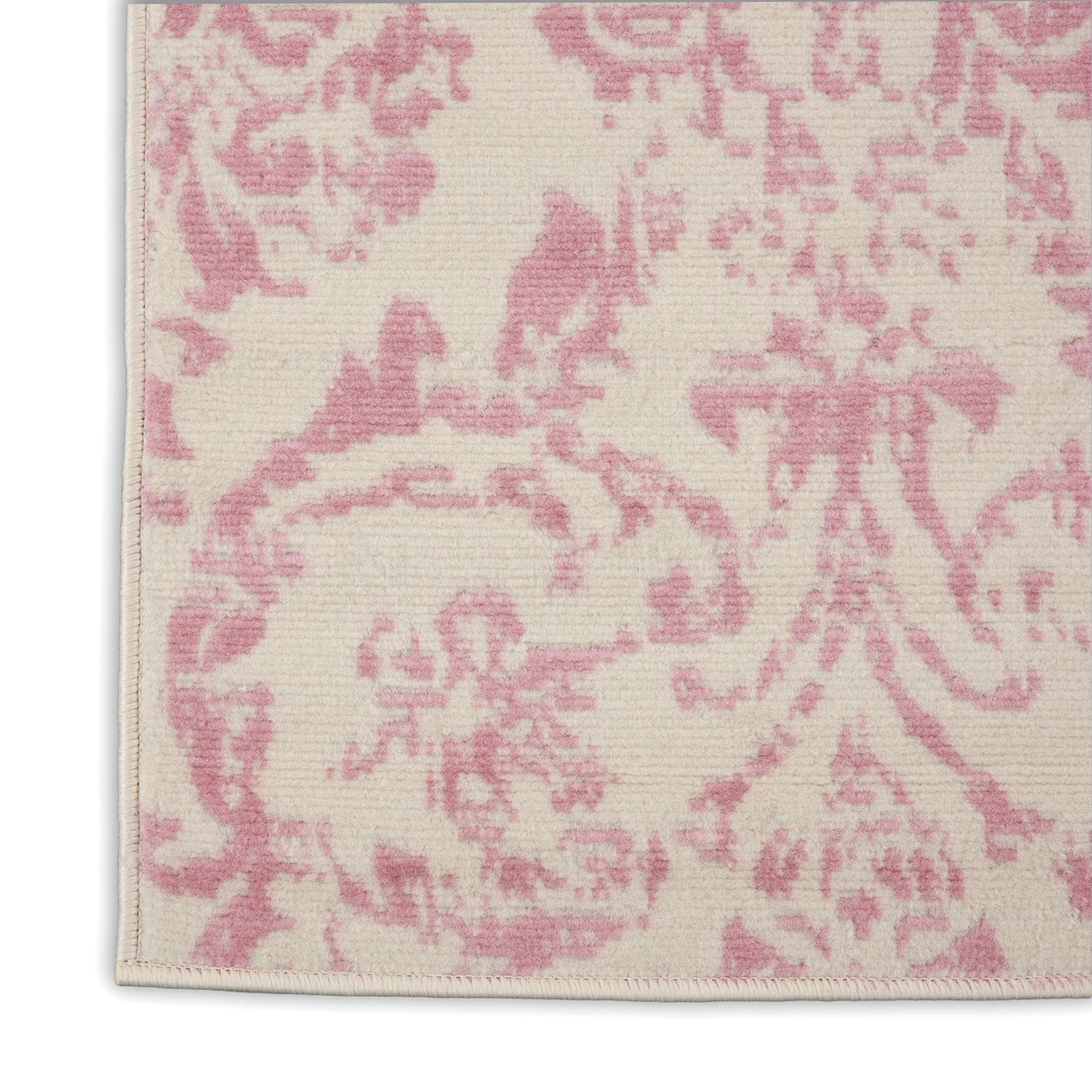 Nourison Home Jubilant JUB09 Ivory Pink  Transitional Machinemade Rug