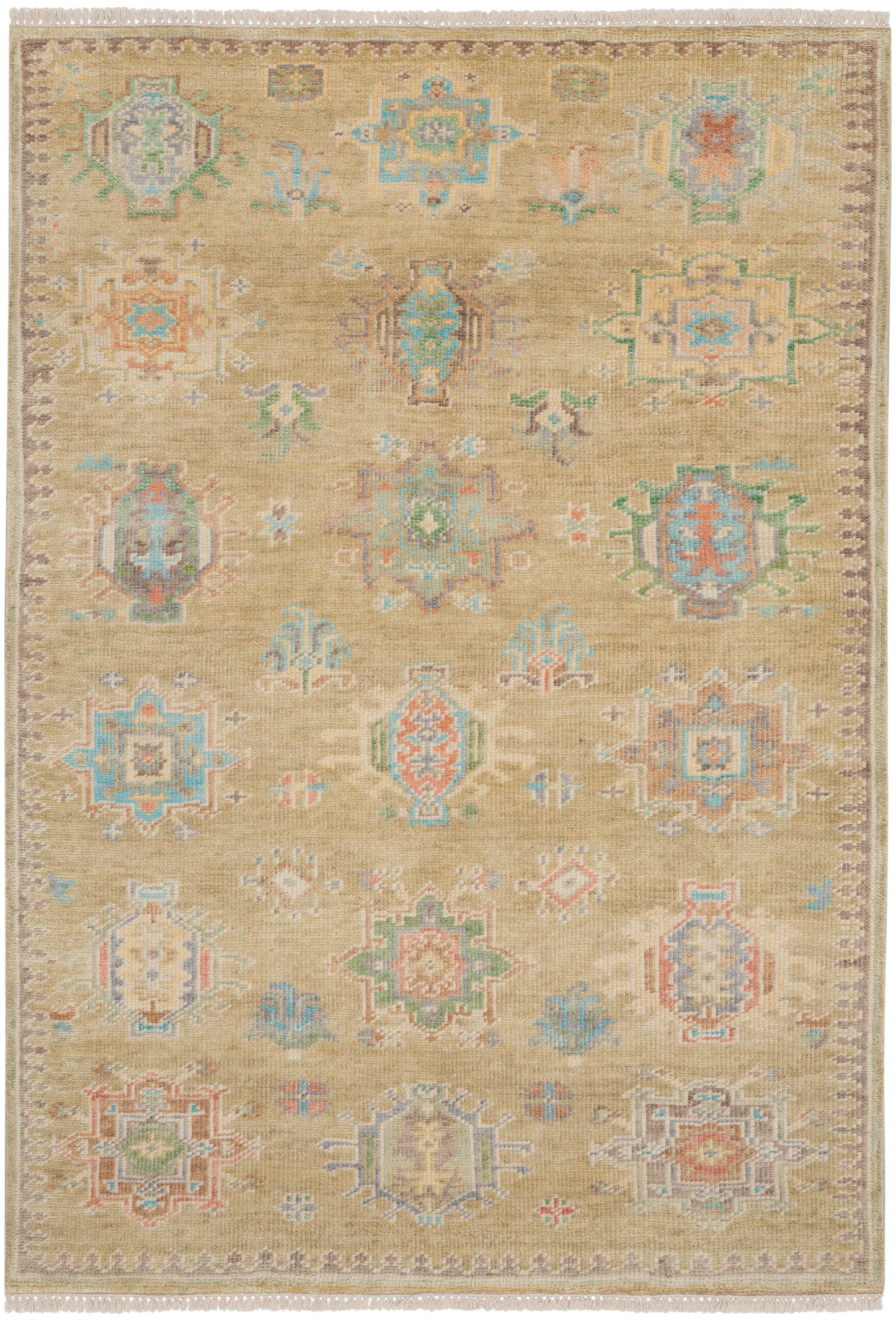 Nourison Home Odessa ODS05 Sage  Traditional Knotted Rug