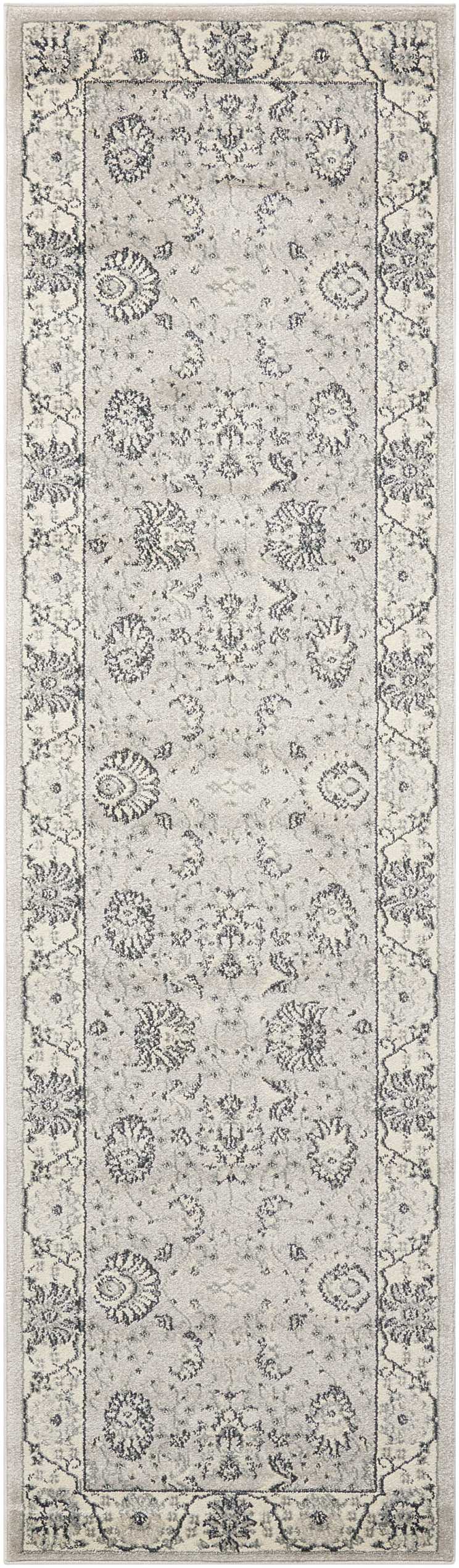 Nourison Home Maymana MYN03 Silver Traditional Machinemade Rug