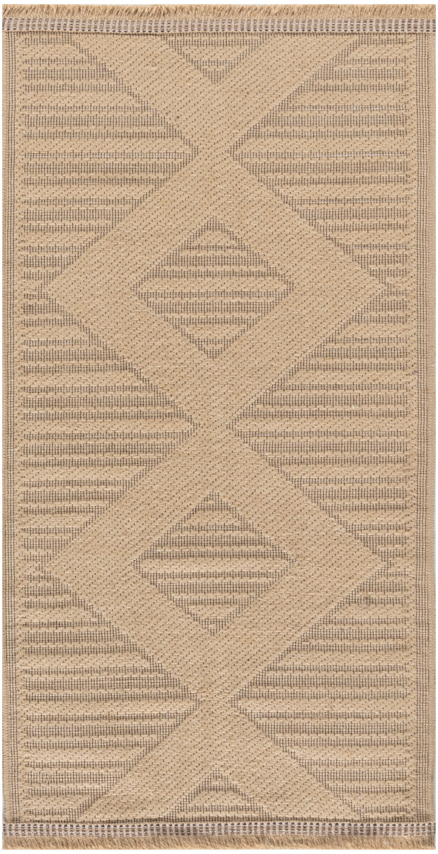 Nourison Home Washable Jute WSJ01 Natural Beige Contemporary Woven Rug