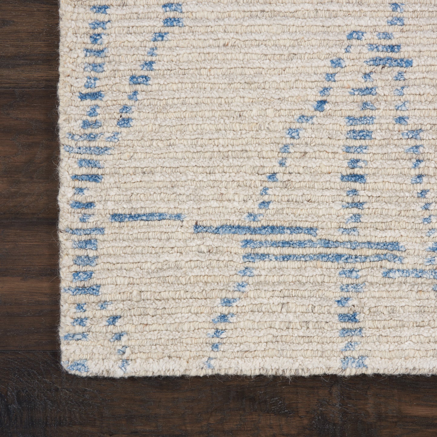 Nourison Home Ellora ELL02 Sky  Contemporary Knotted Rug