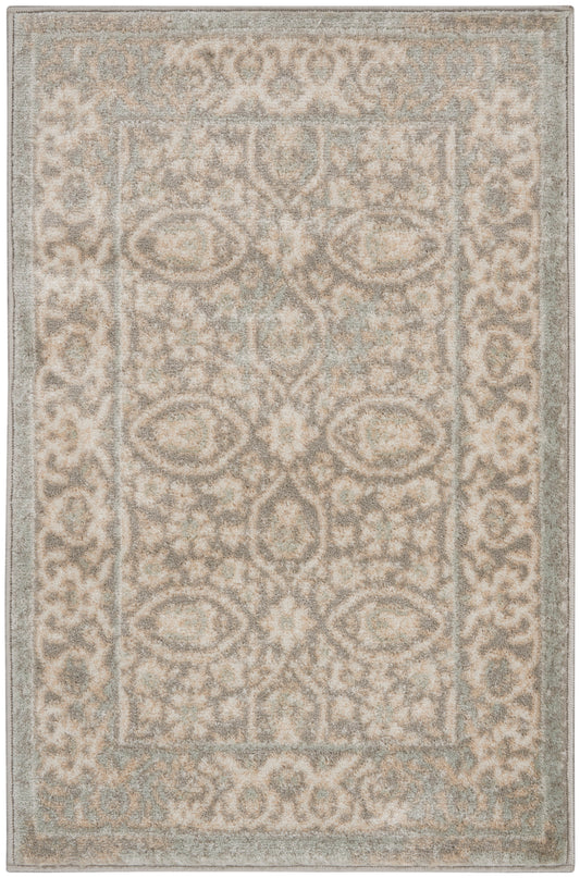 Nourison Home Euphoria EUP05 Grey Traditional Machinemade Rug