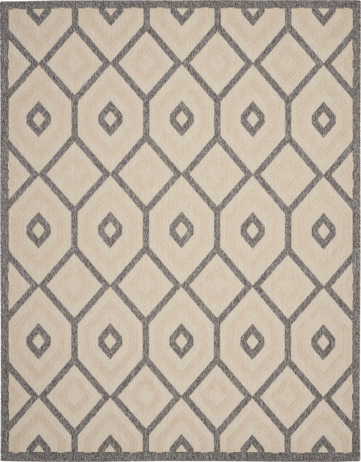 Nourison Home Cozumel CZM02 Cream  Contemporary Machinemade Rug