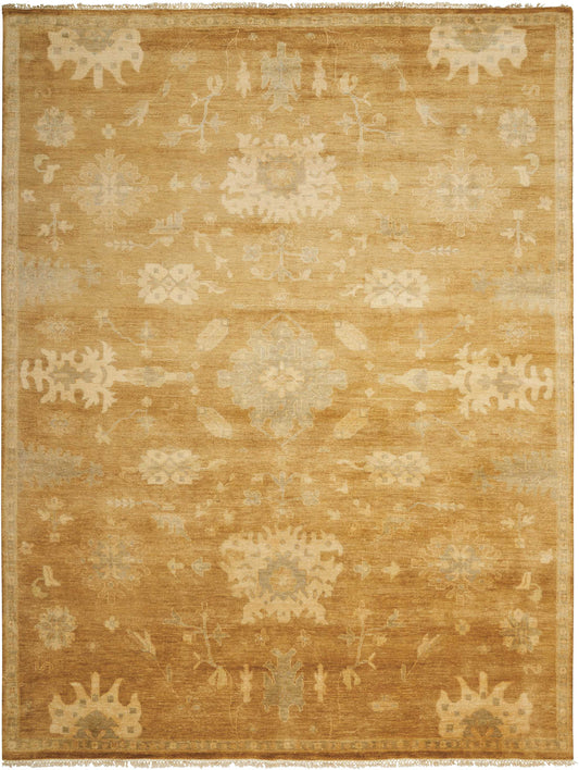 Nourison Home Grand Estate GRA03 Tobacco  Traditional Knotted Rug