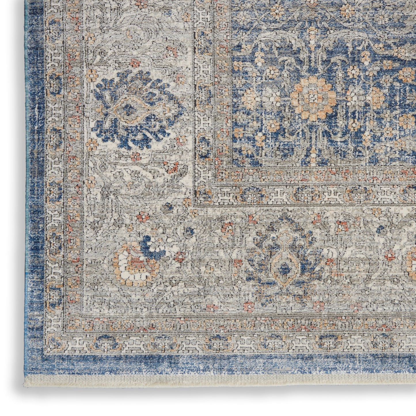 Nourison Home Starry Nights STN08 Light Blue  Traditional Woven Rug