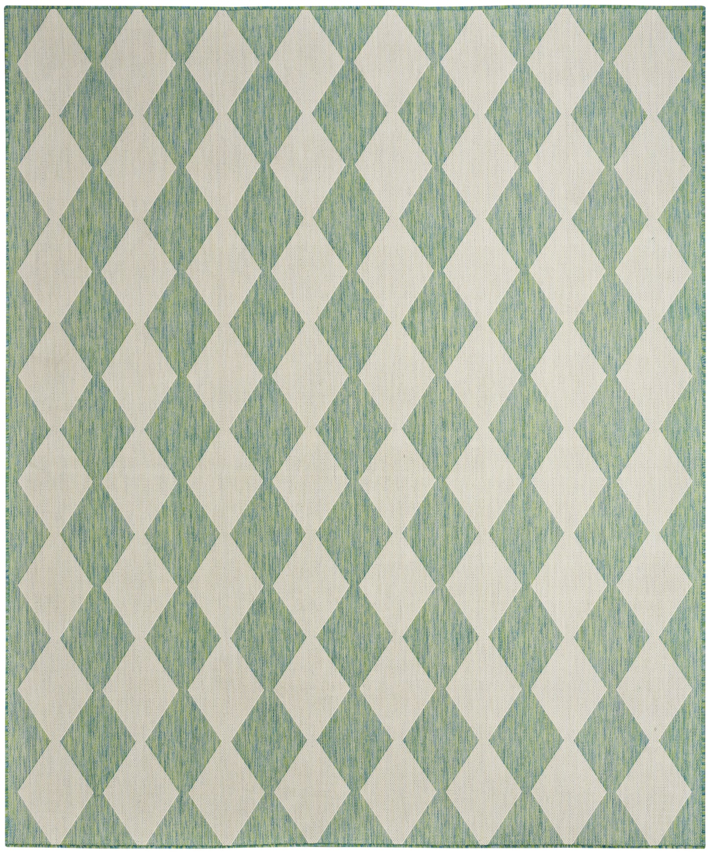 Nourison Home Positano POS04 Blue Green  Contemporary Machinemade Rug