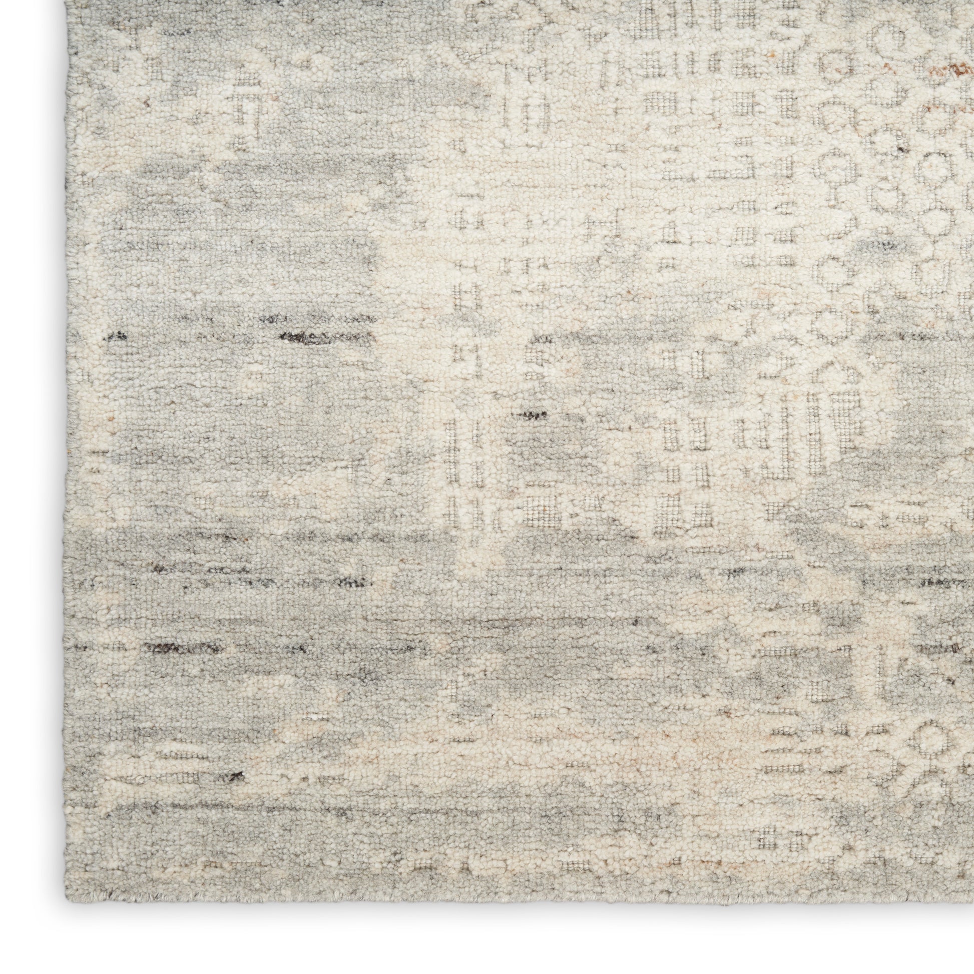 Nourison Home Harmony HAY04 Ivory Grey Contemporary  Rug