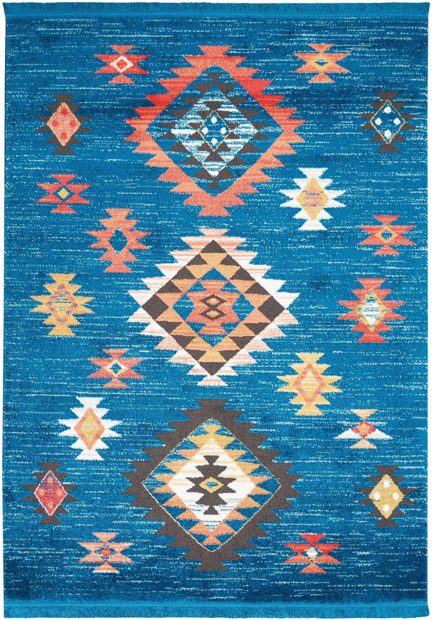 Nourison Home South Western NAV07 Blue  Transitional Machinemade Rug