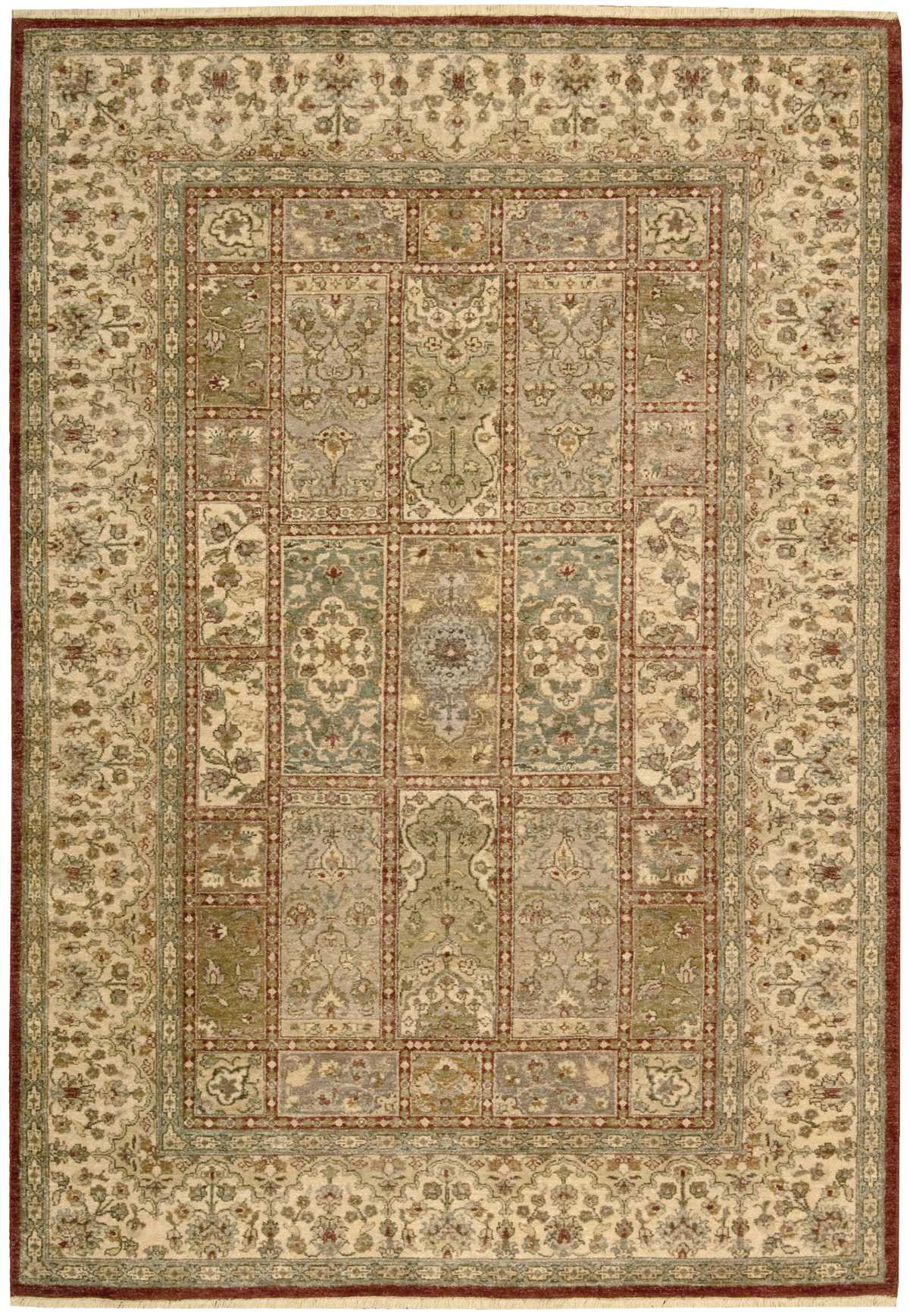 Nourison Home Legend LD03 Multicolor Traditional Knotted Rug