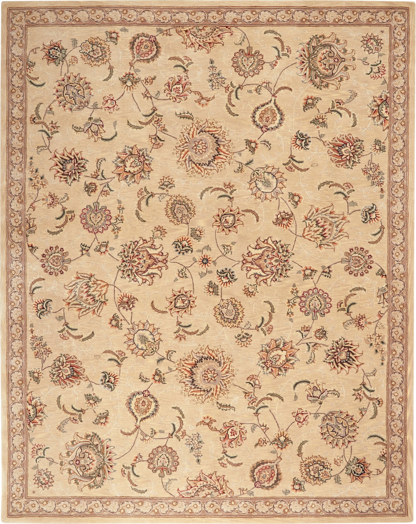 Nourison Home Nourison 2000 2360 Beige  Traditional Tufted Rug