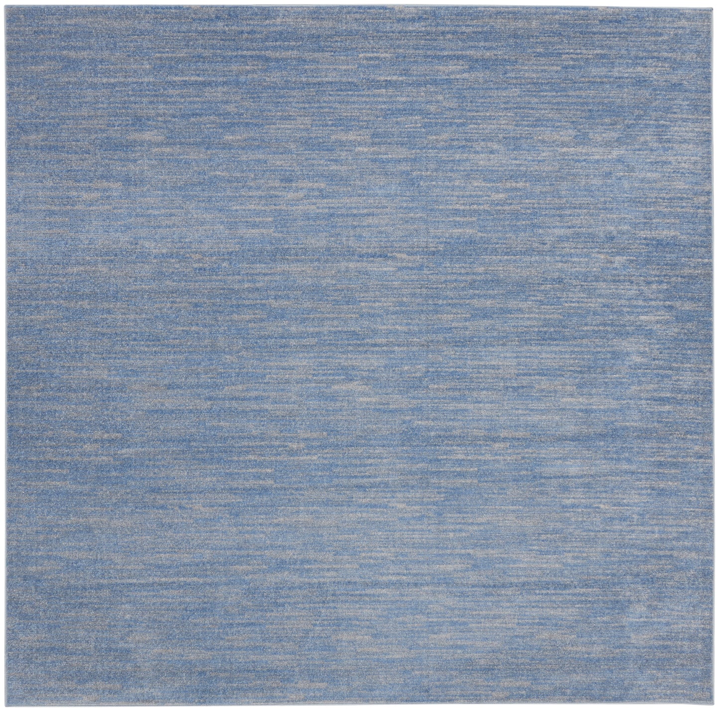 Nourison Home Nourison Essentials NRE01 Blue Grey  Contemporary Machinemade Rug