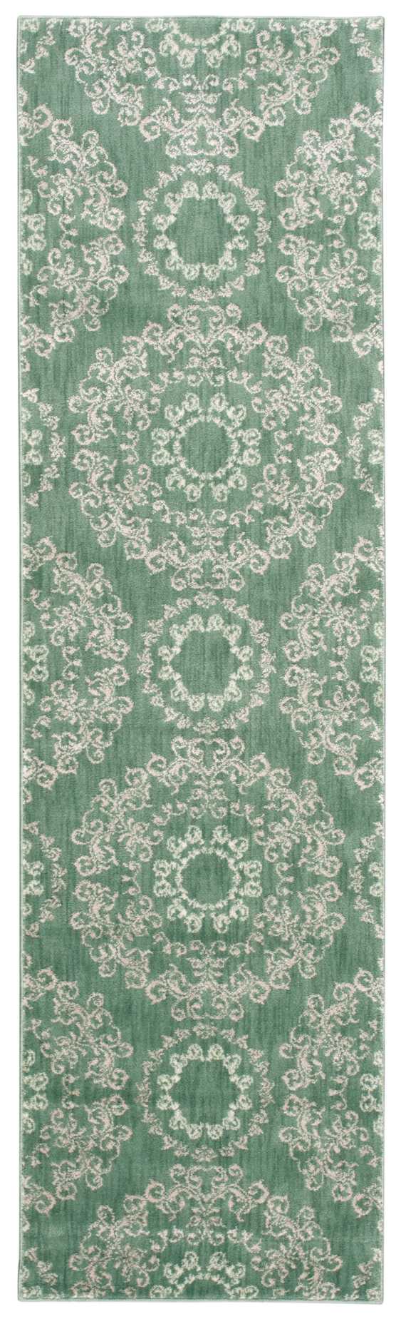 Nourison Home Tranquility TNQ03 Light Green Transitional Machinemade Rug