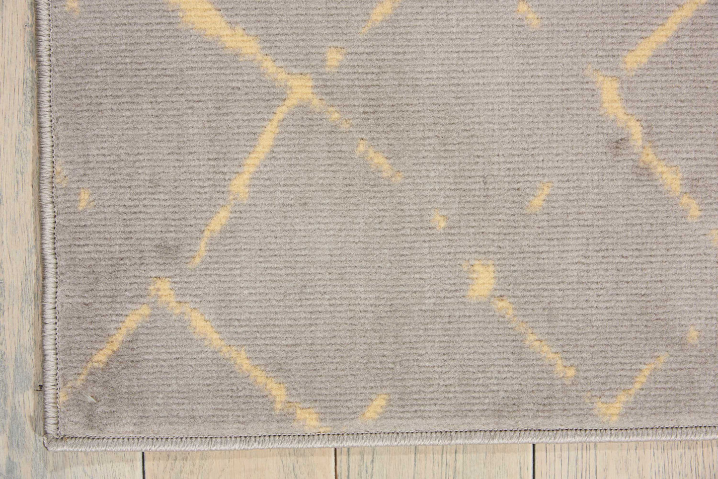 Nourison Home Grafix GRF04 Grey  Contemporary Machinemade Rug