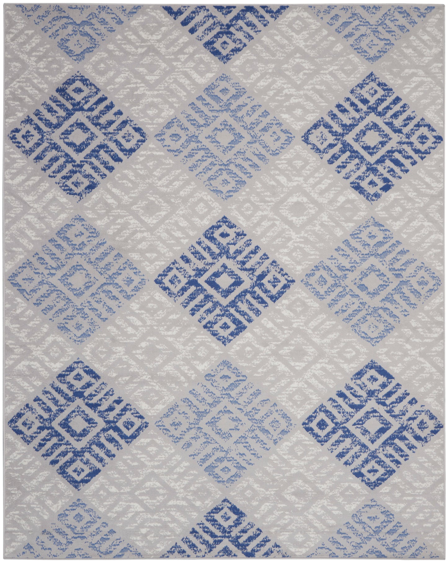 Nourison Home Whimsicle WHS18 Grey Blue  Transitional Machinemade Rug