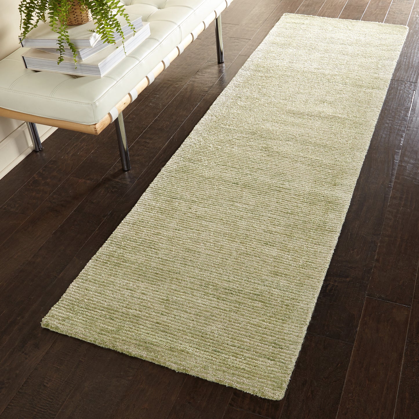 Nourison Home Weston WES01 Citron  Contemporary Tufted Rug