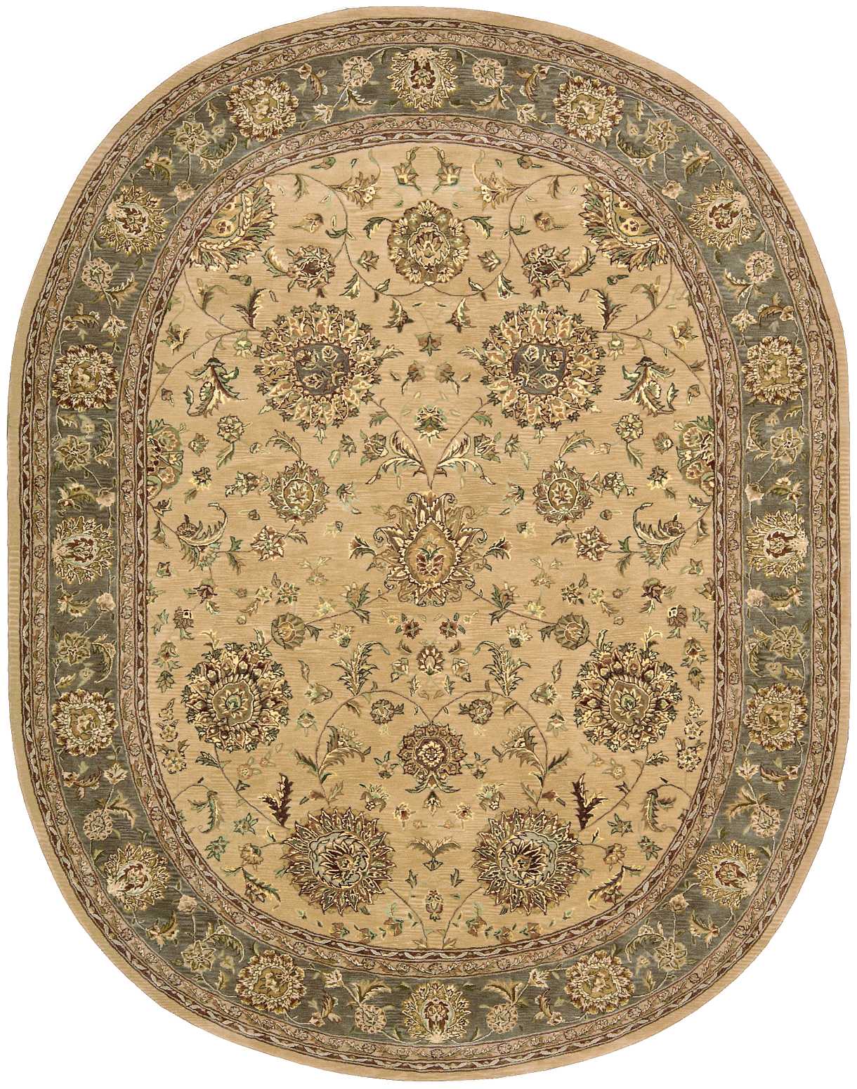 Nourison Home Nourison 2000 2258 Beige  Traditional Tufted Rug