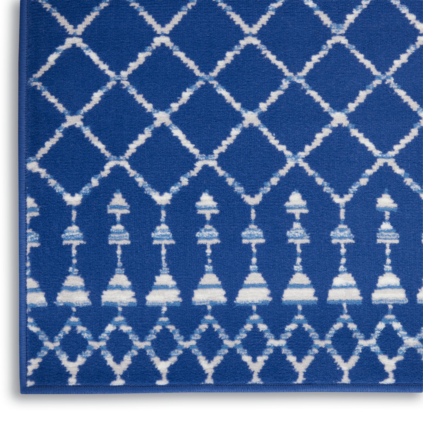 Nourison Home Whimsicle WHS02 Navy  Contemporary Machinemade Rug