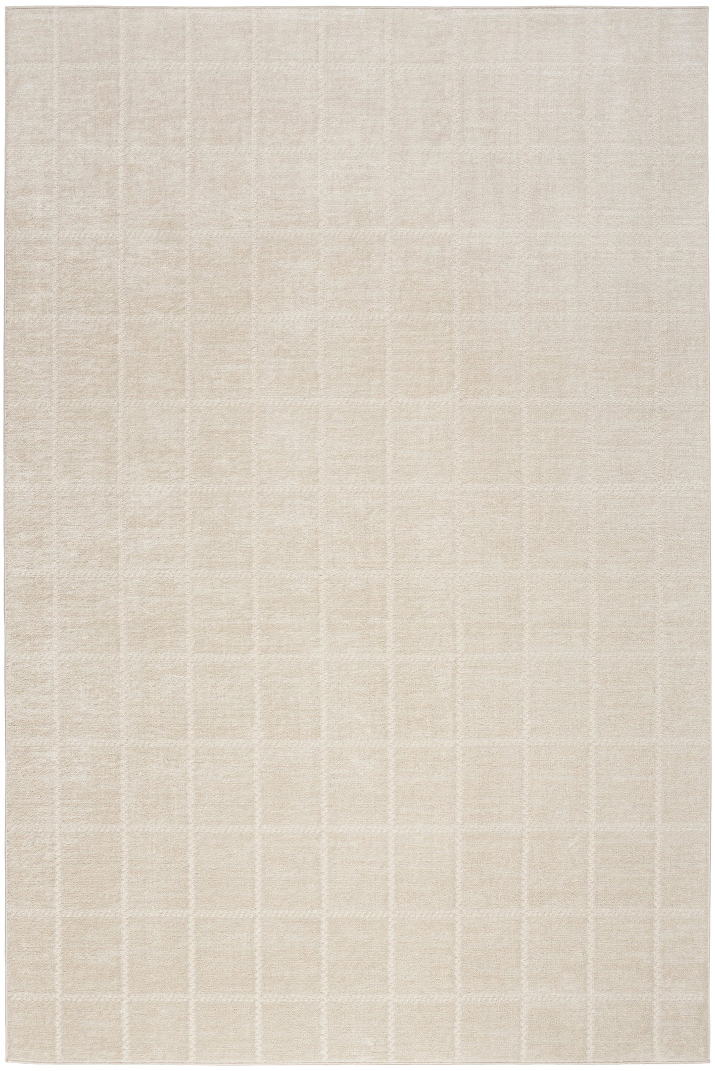 Nourison Home Serenity Home SRH05 Ivory Cream  Contemporary Woven Rug