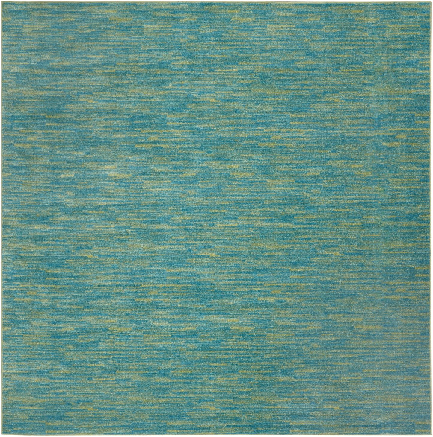 Nourison Home Nourison Essentials NRE01 Blue Green  Contemporary Machinemade Rug