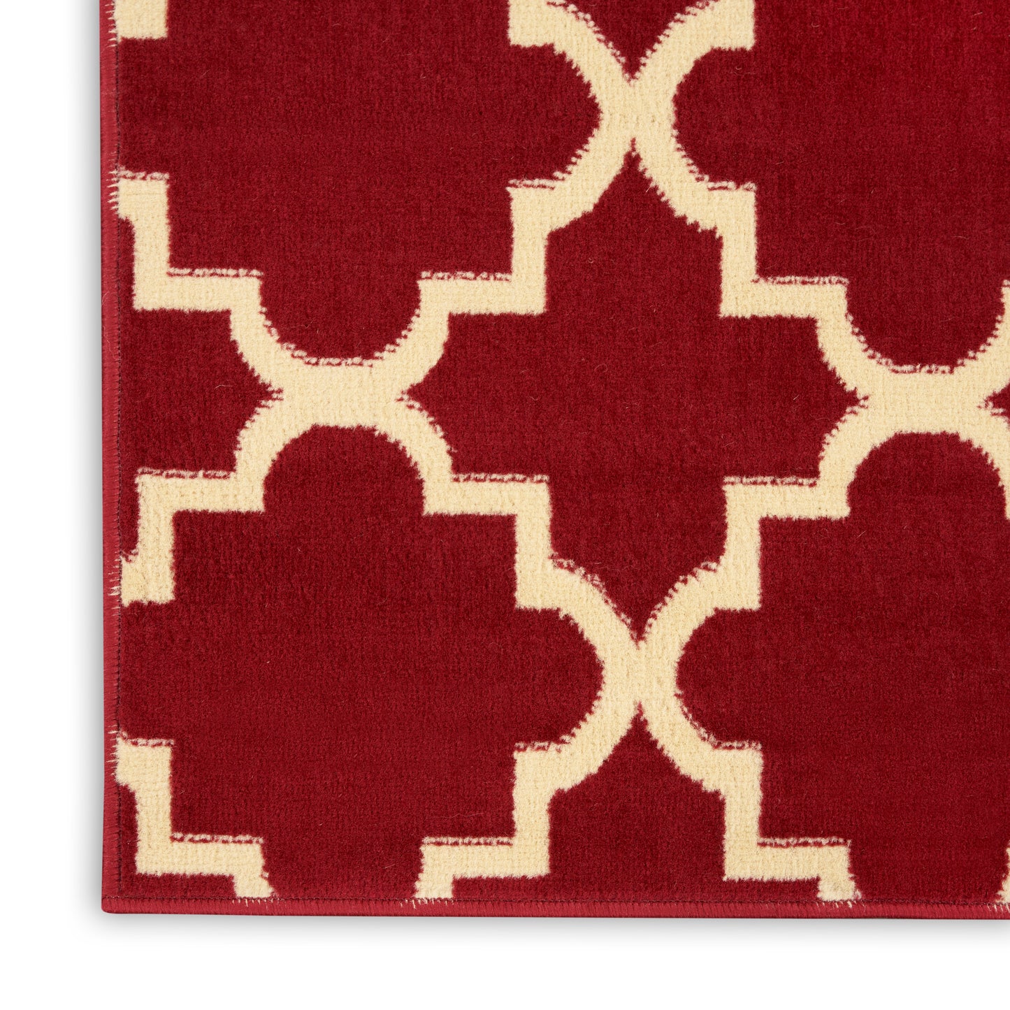 Nourison Home Grafix GRF08 Red  Transitional Machinemade Rug