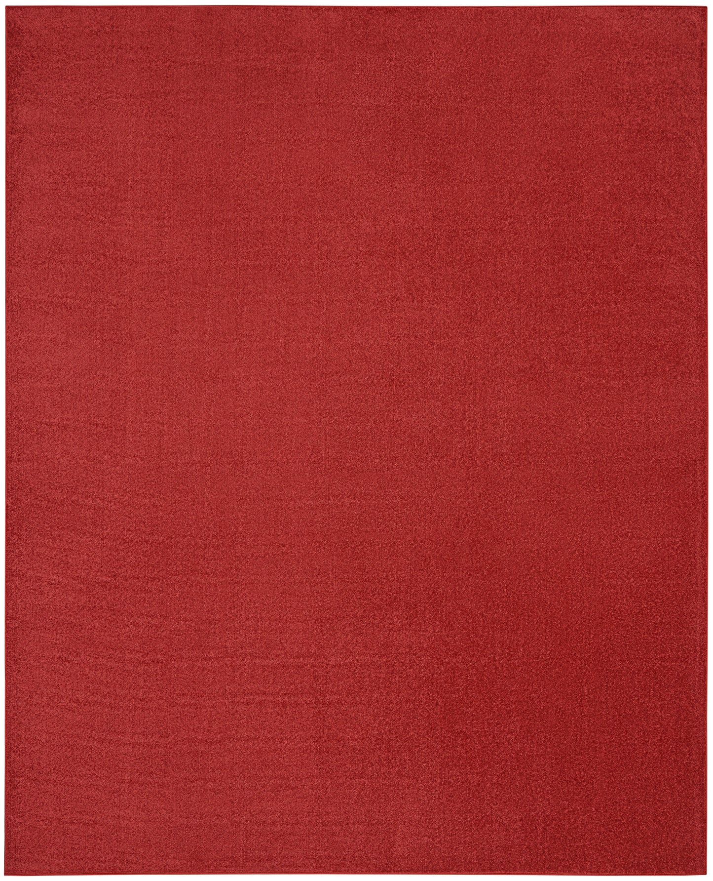 Nourison Home Nourison Essentials NRE01 Brick Red  Contemporary Machinemade Rug