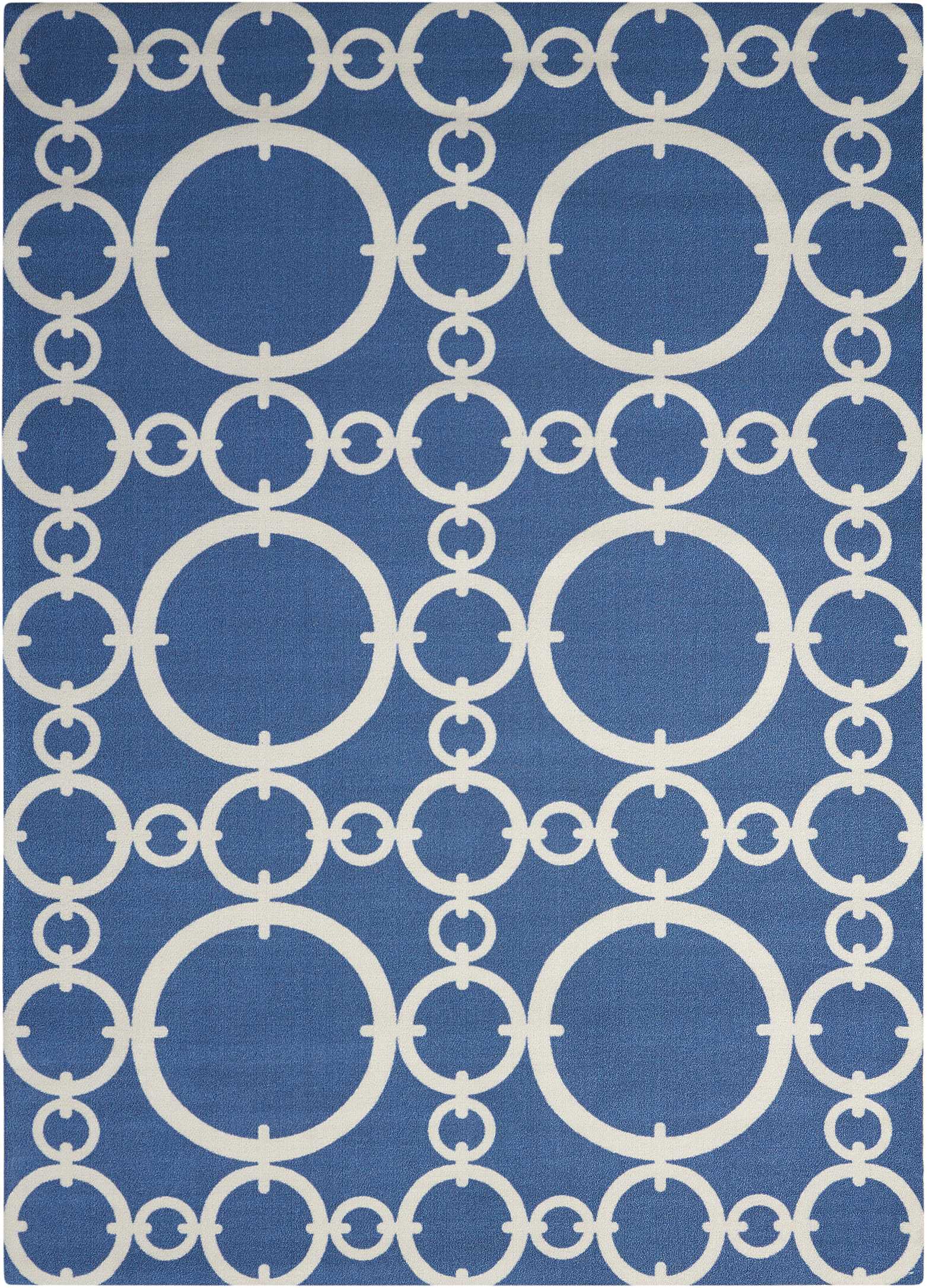 Waverly Sun N Shade SND02 Navy Transitional Machinemade Rug - Rugs - Waverly - Atlanta Designer Rugs