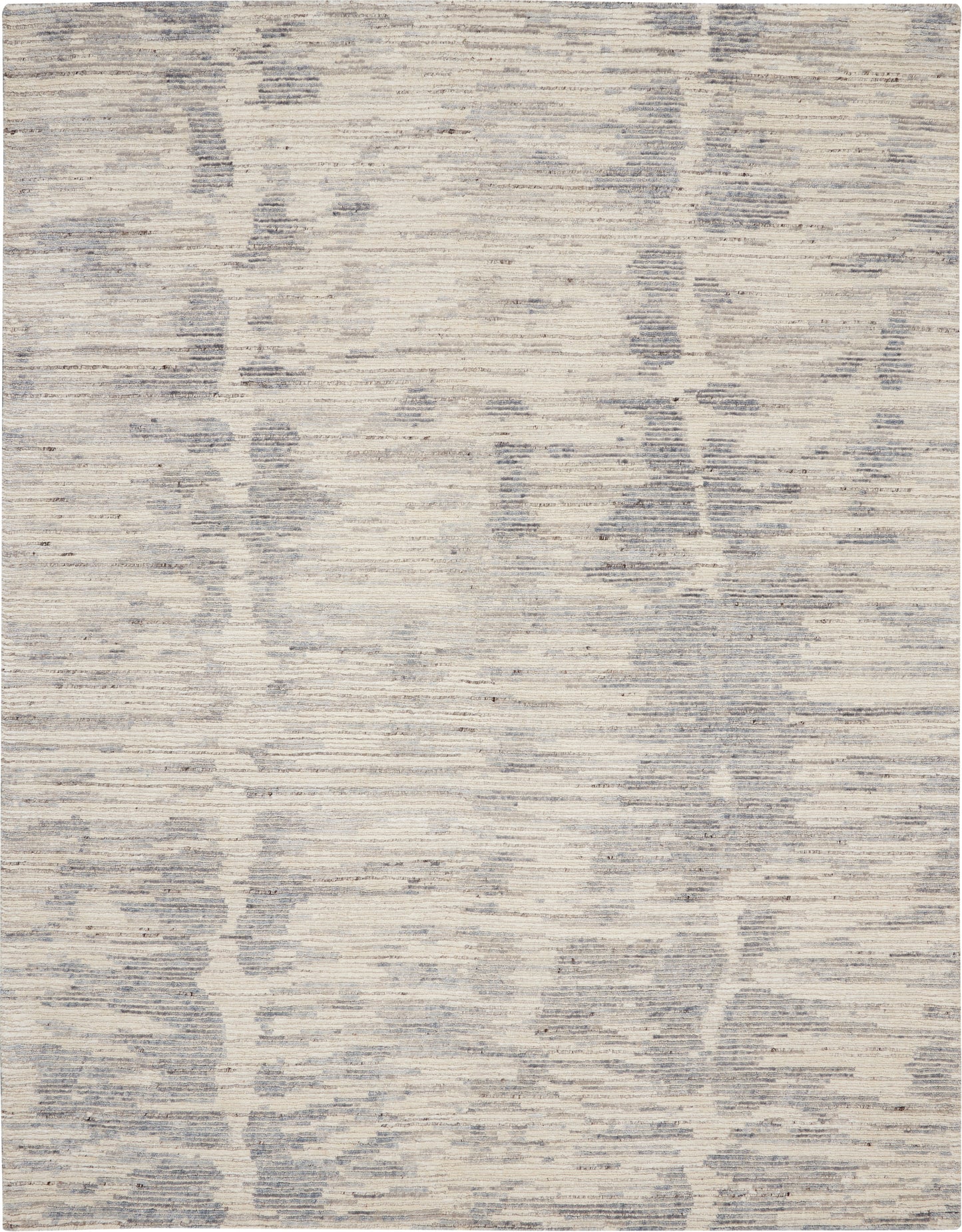 Nourison Home OCEAN OCP03 Ivory Slate  Contemporary Knotted Rug