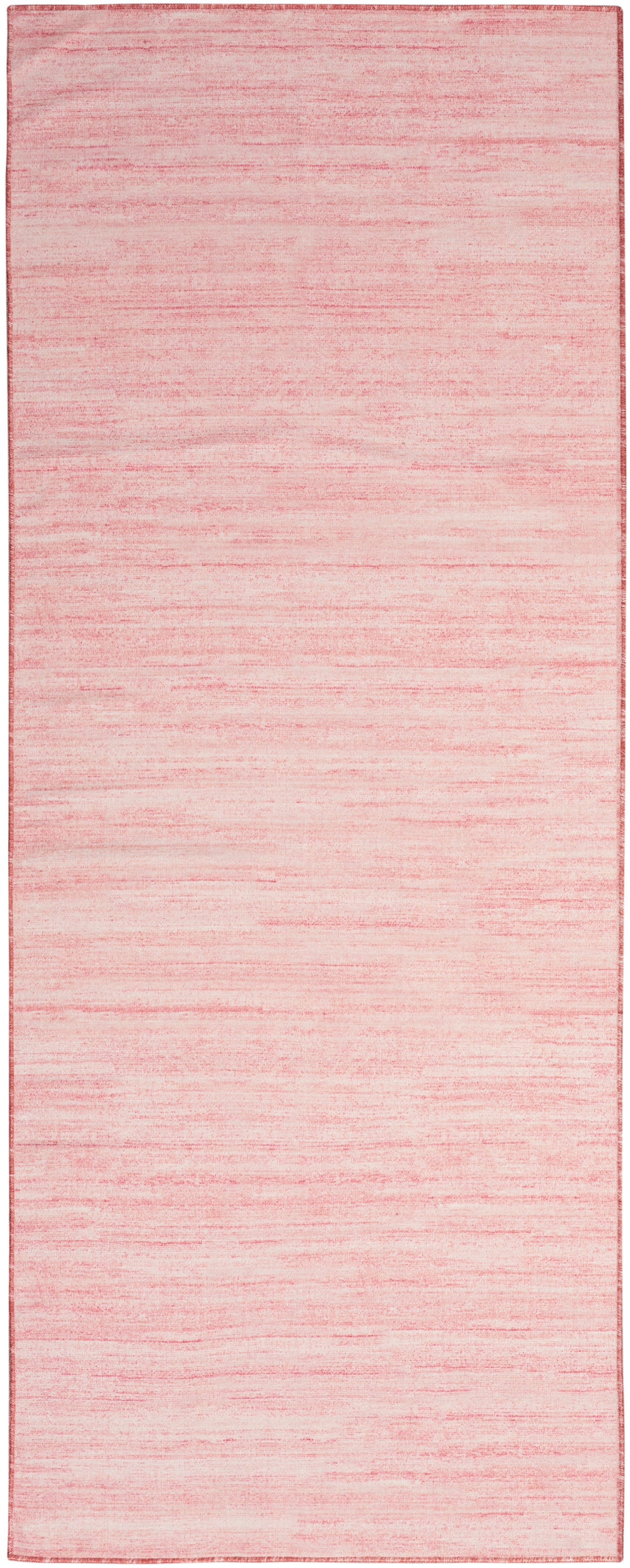 Nourison Home Washable Essentials WAE01 Pink  Contemporary Woven Rug