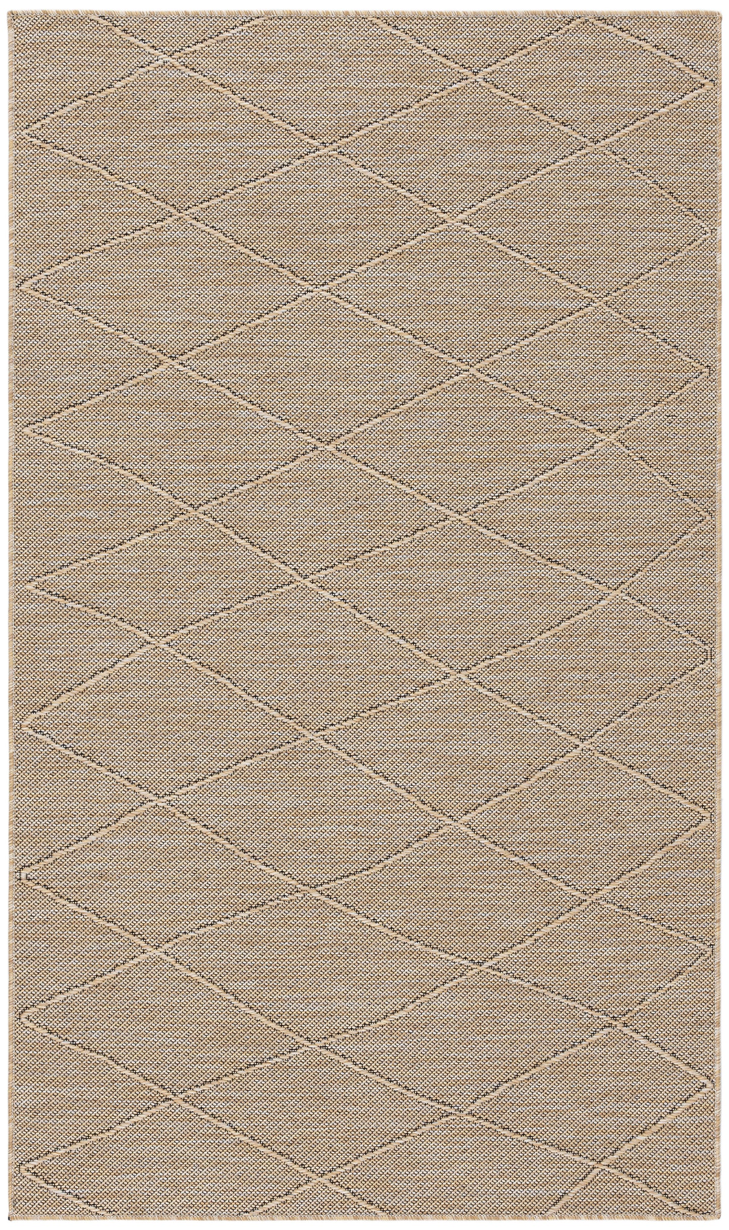 Nourison Home Washable Solutions WSL01 Natural  Contemporary Machinemade Rug