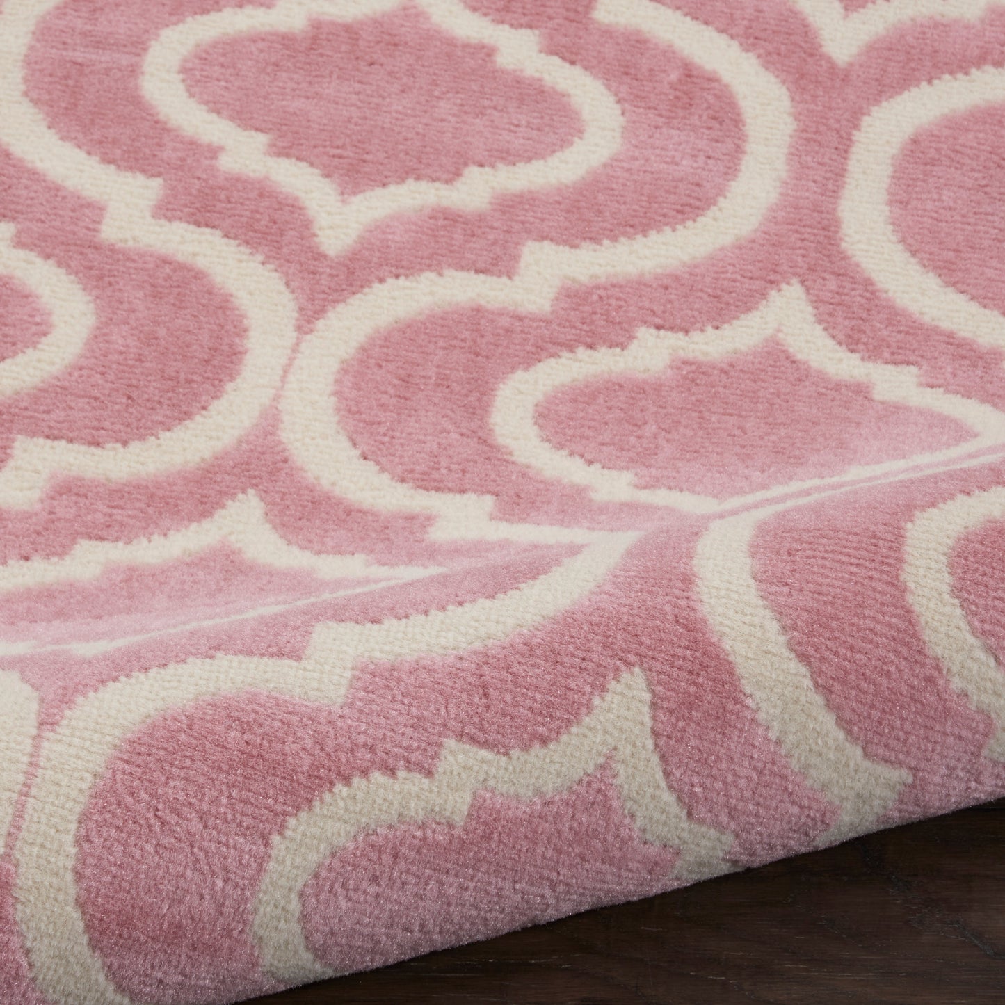 Nourison Home Jubilant JUB19 Pink  Transitional Machinemade Rug