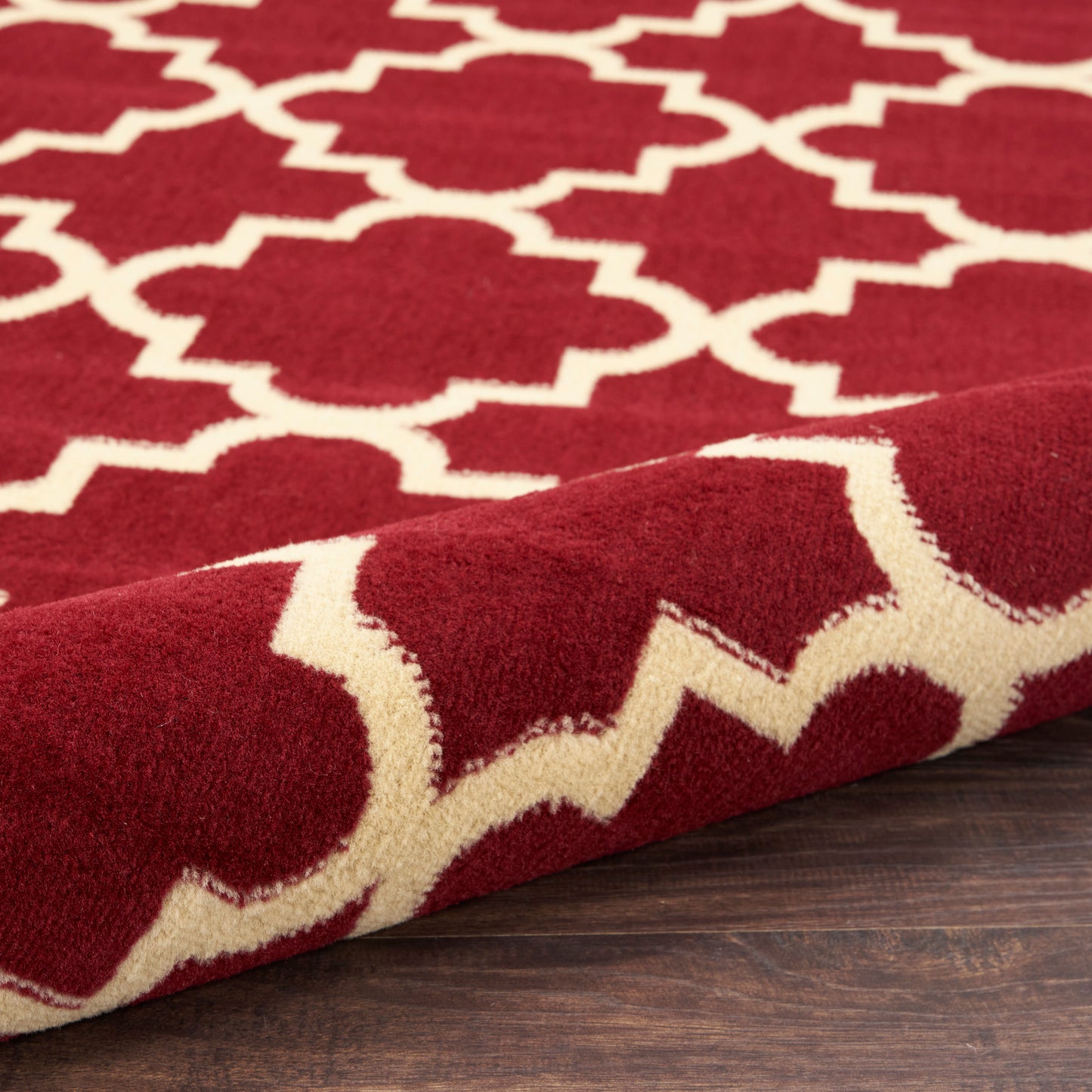 Nourison Home Grafix GRF08 Red  Transitional Machinemade Rug