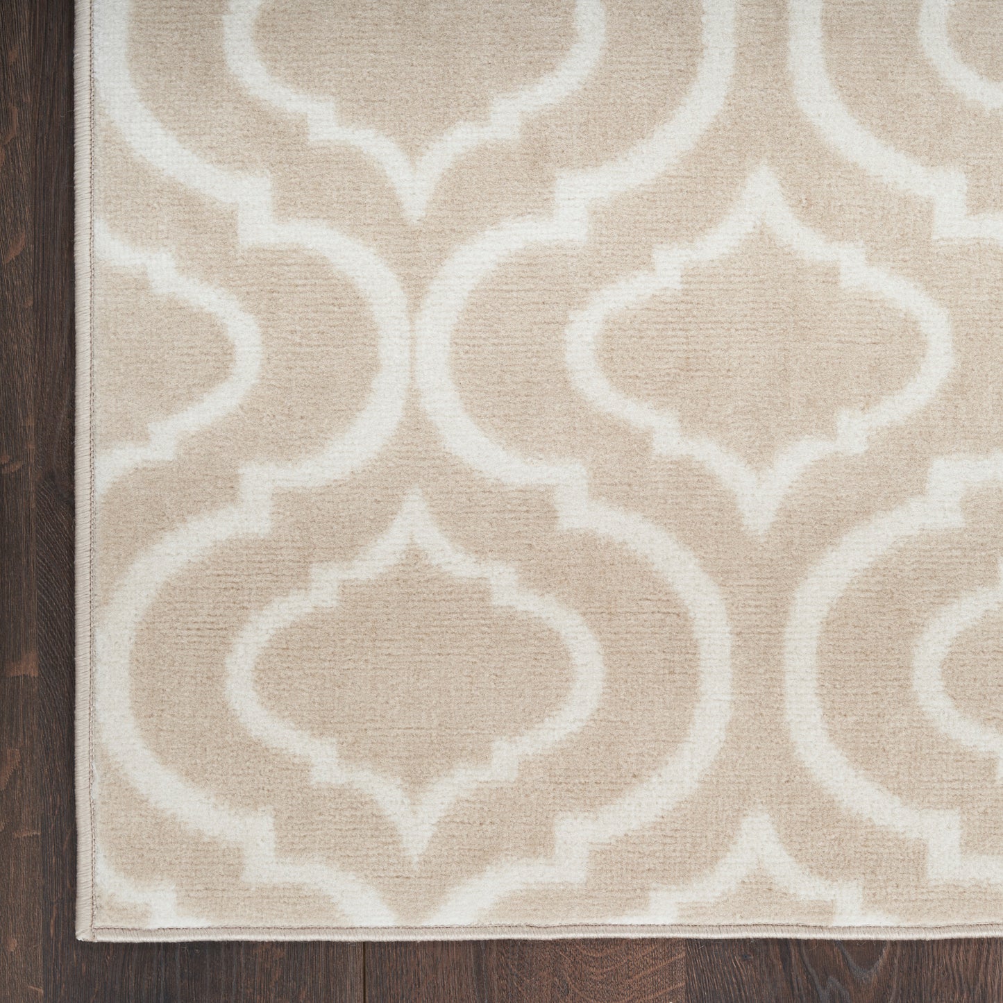 Nourison Home Jubilant JUB19 Beige  Transitional Machinemade Rug