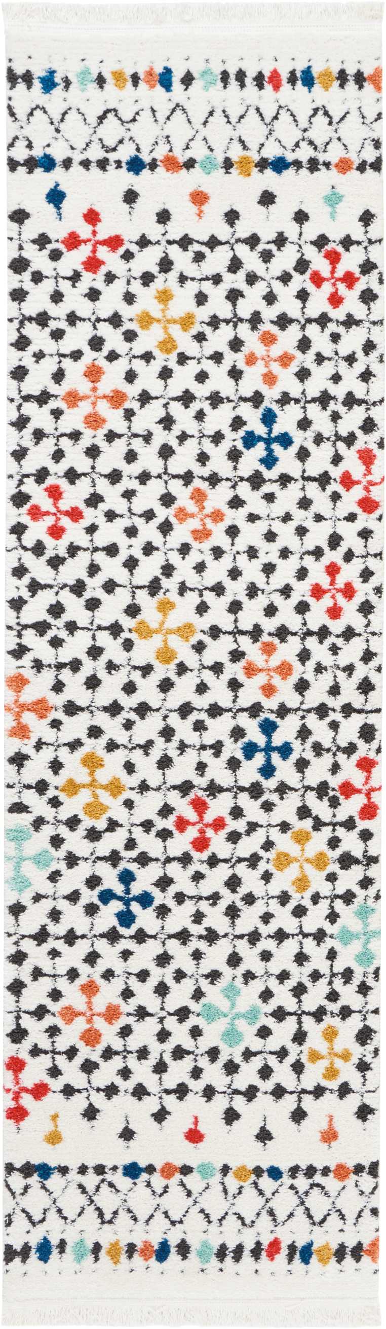 Nourison Home Kamala DS504 White Contemporary Machinemade Rug