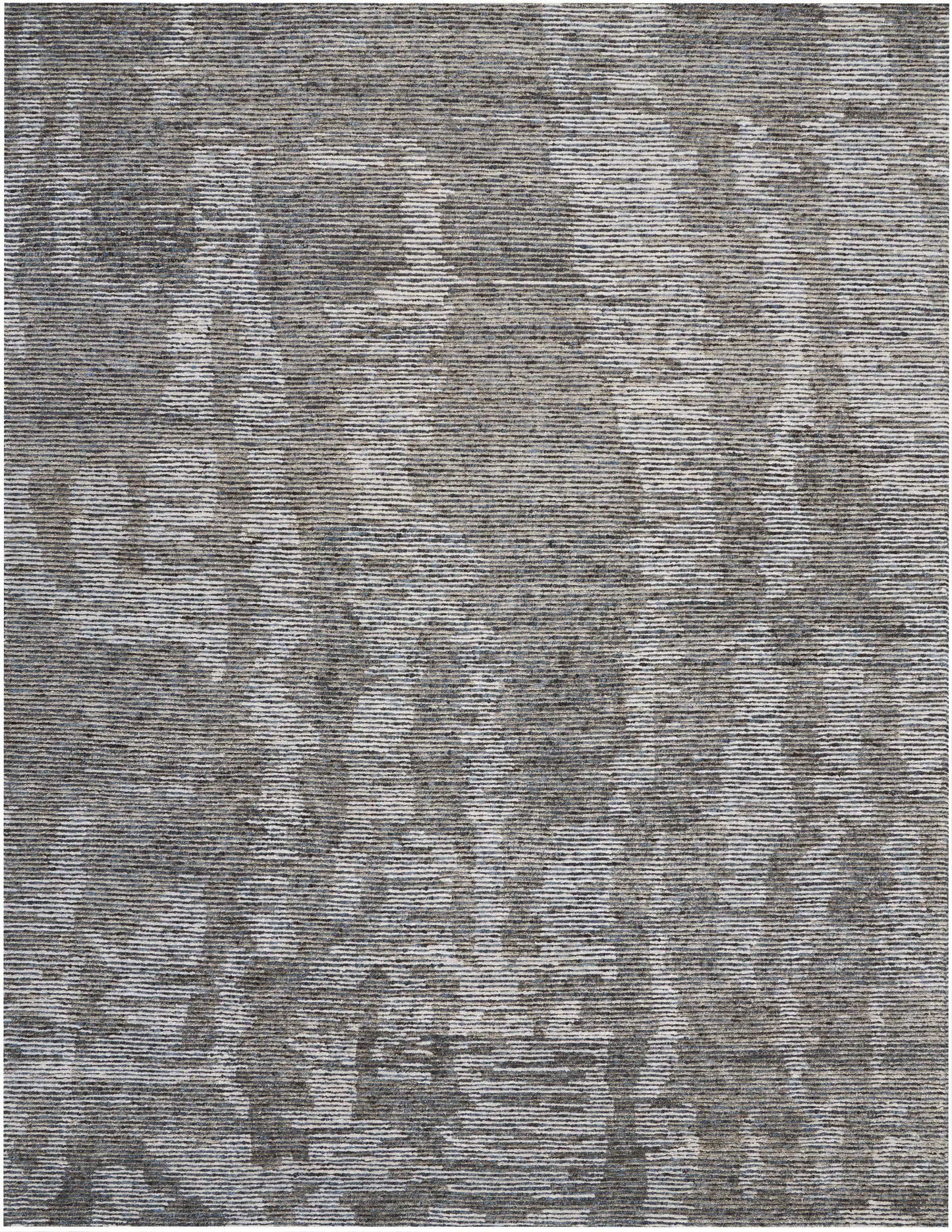 Nourison Home Ellora ELL03 Slate  Contemporary Knotted Rug